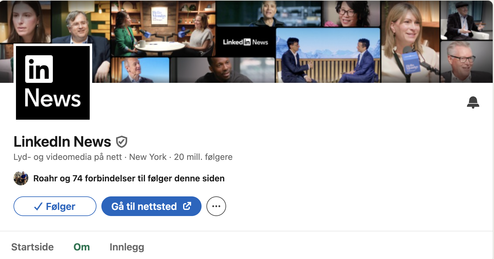 Source: Screenshot from LinkedIn News on LinkedIn.
